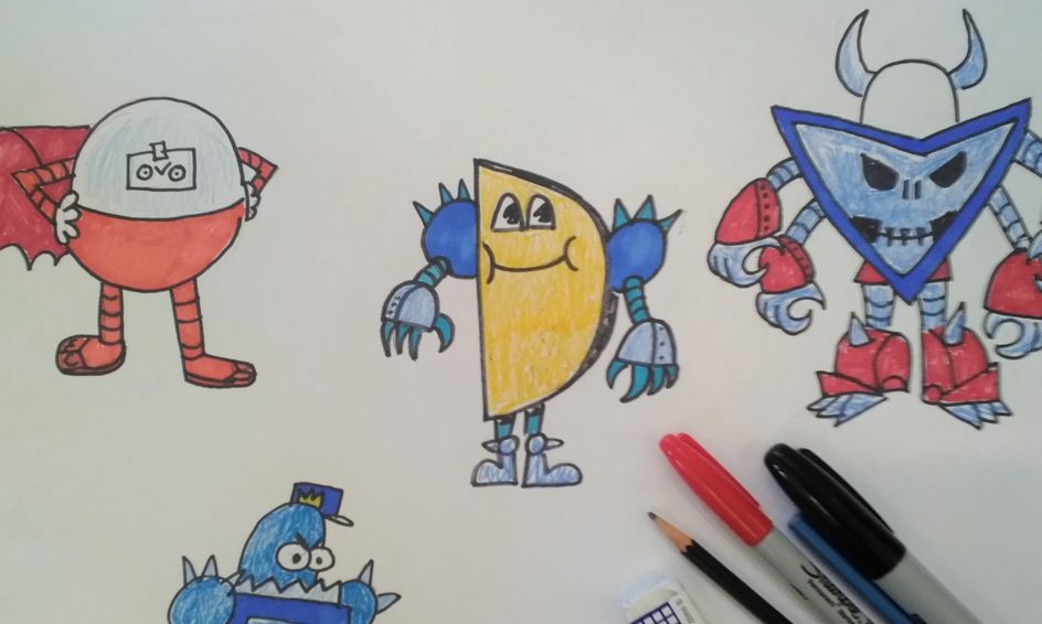 The Robots Of Dog Man How To Draw Small Online Class For Ages 7 9 Outschool