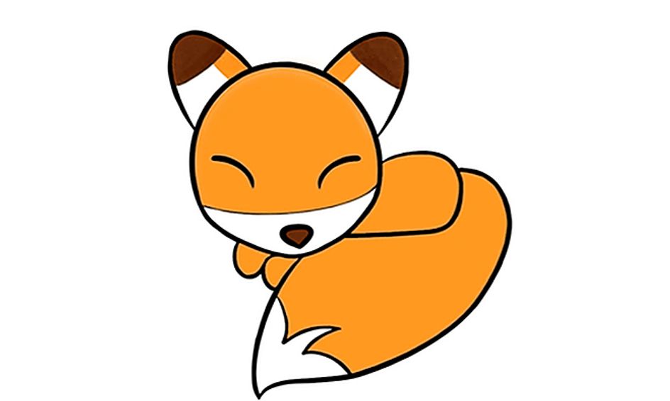 Cute Kawaii Fox Let S Draw Small Online Class For Ages 6 11 Outschool,Water Dragon Bearded Dragon Water Dragon Realistic Dragon Coloring Pages