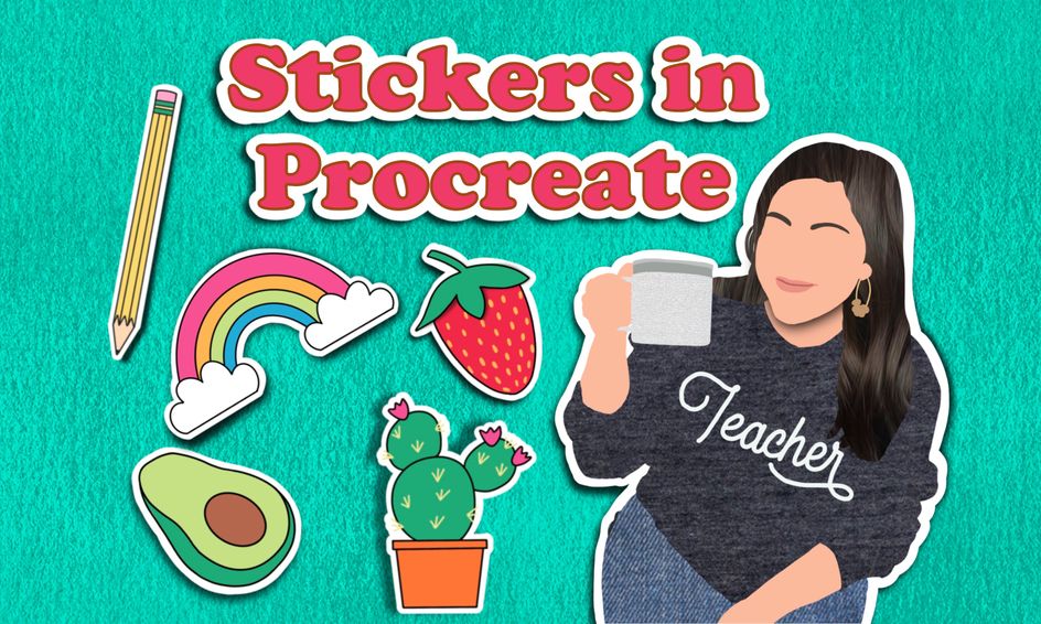 Procreate Stickers How to Draw Digital Stickers in the Procreate App