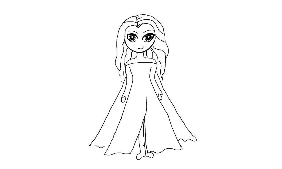 Learn to Draw Elsa | Frozen Drawing Class for Kids | Small ...
