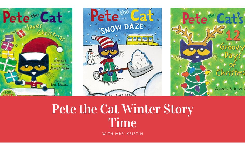 Pete The Cat Winter Story Time Small Online Class For Ages 3 7