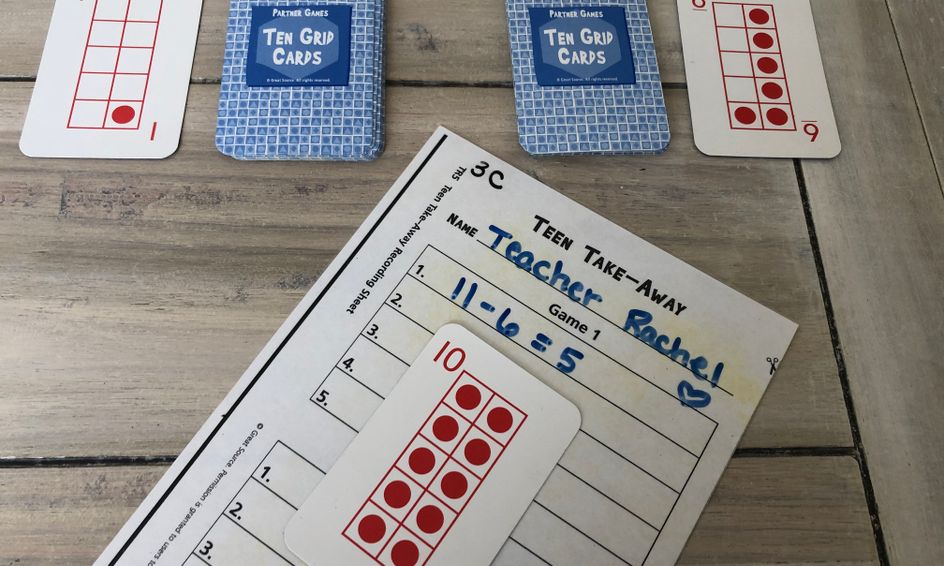 Math Games Teen Take Away Practice Teen Subtraction Facts