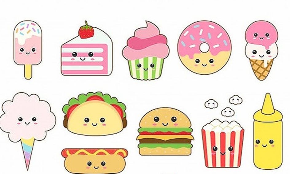 Featured image of post Easy Simple Cute Drawings Of Food - Check out our easy simple cute selection for the very best in unique or custom, handmade pieces from our shops.