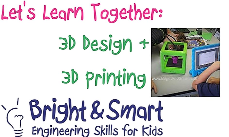 dream it design it 3d print it flexible schedule no live meetings small online class for ages 10 15