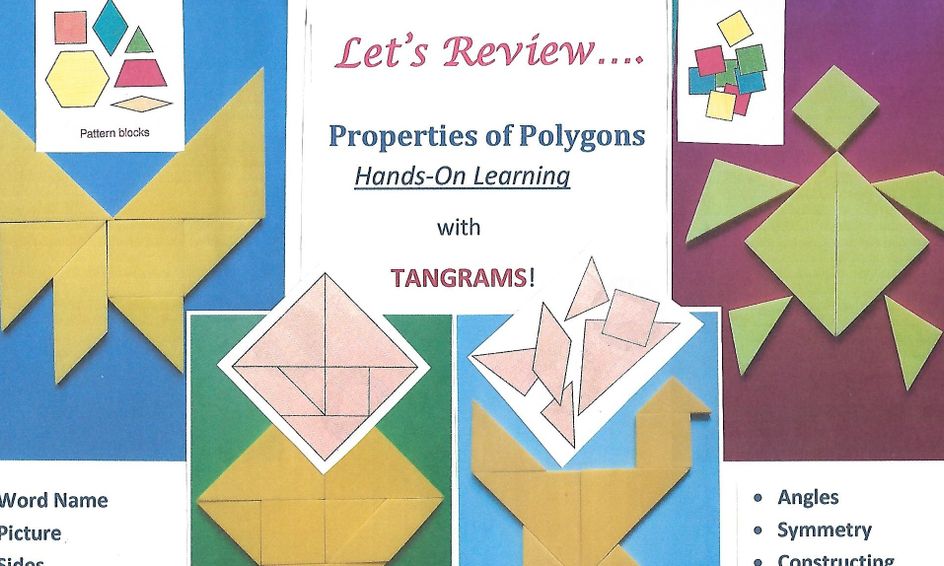 Let S Review Design With Imagination Geo Polygon Properties Of A Tangram Small Online Class For Ages 8 12 Outschool