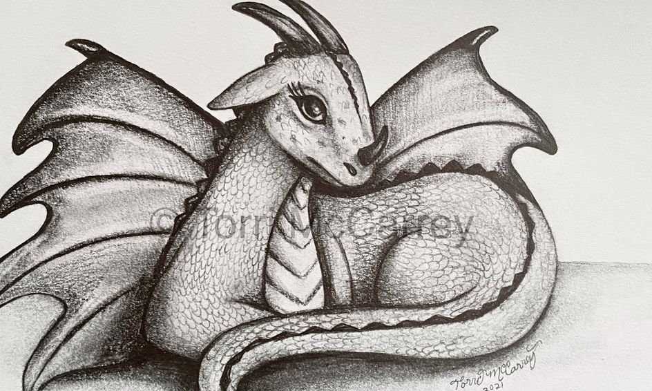 Mythical Art Realistic Dragon Sketch Small Online Class For Ages 10 15 Outschool Dibujos para dibujar para ninos de 11. outschool