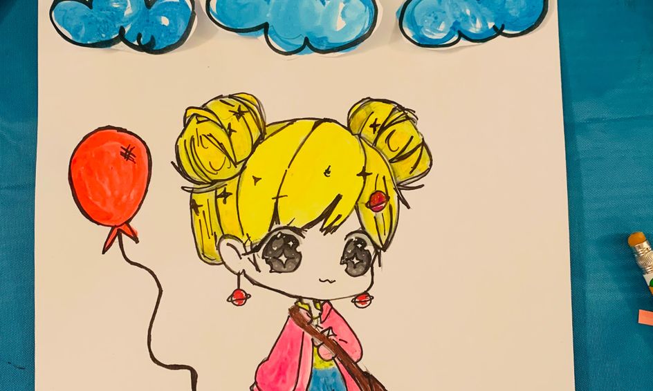 Paint Ink Gacha Life Anime Manga Pop Art Small Online Class