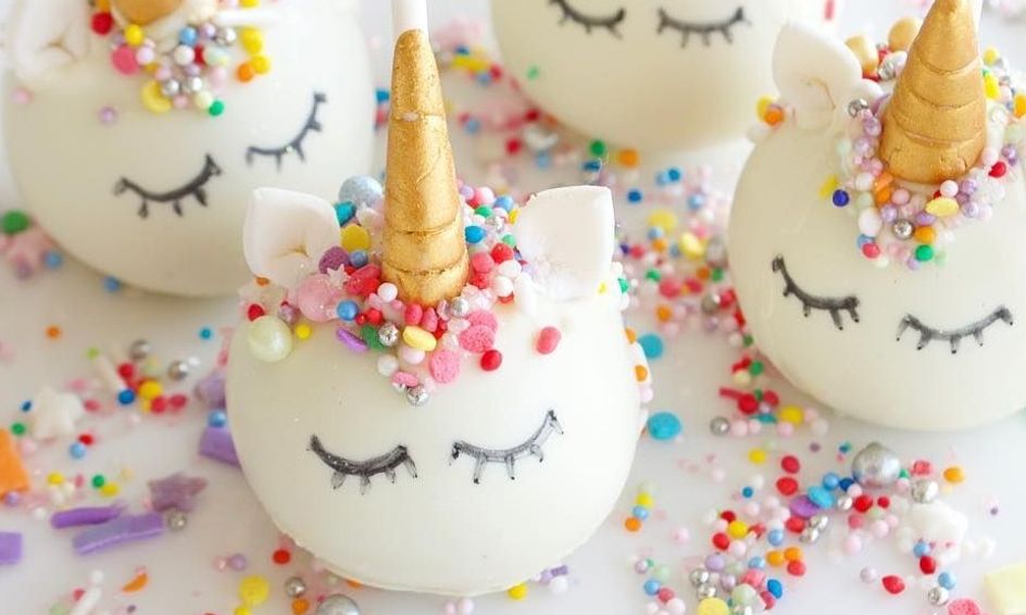 Unicorn Cake Pops Images