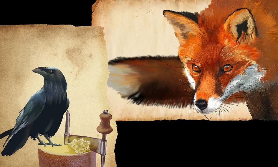 Le Corbeau Et Le Renard Jean De La Fontaine S Classic Poem Intermediate French Small Online Class For Ages 7 12 Outschool
