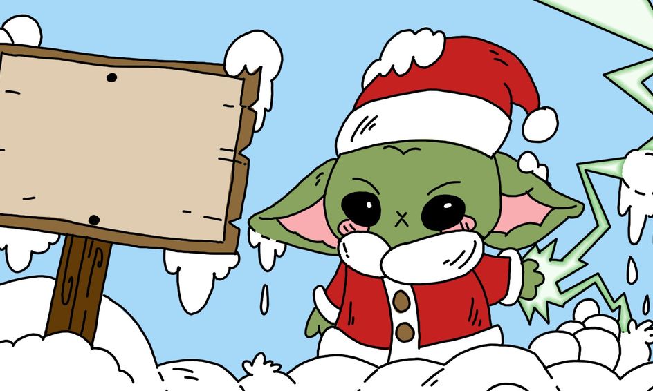 Biggie Ron S Baby Yoda Winter Drawing Special Small Online Class For Ages 7 12 Outschool