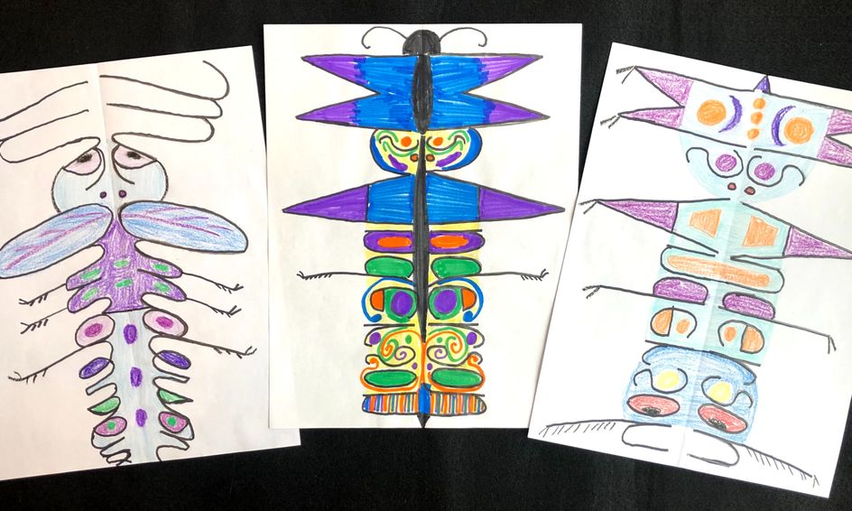 Draw An Amazing Symmertic Name Insect Small Online Class For Ages 9 12 Outschool