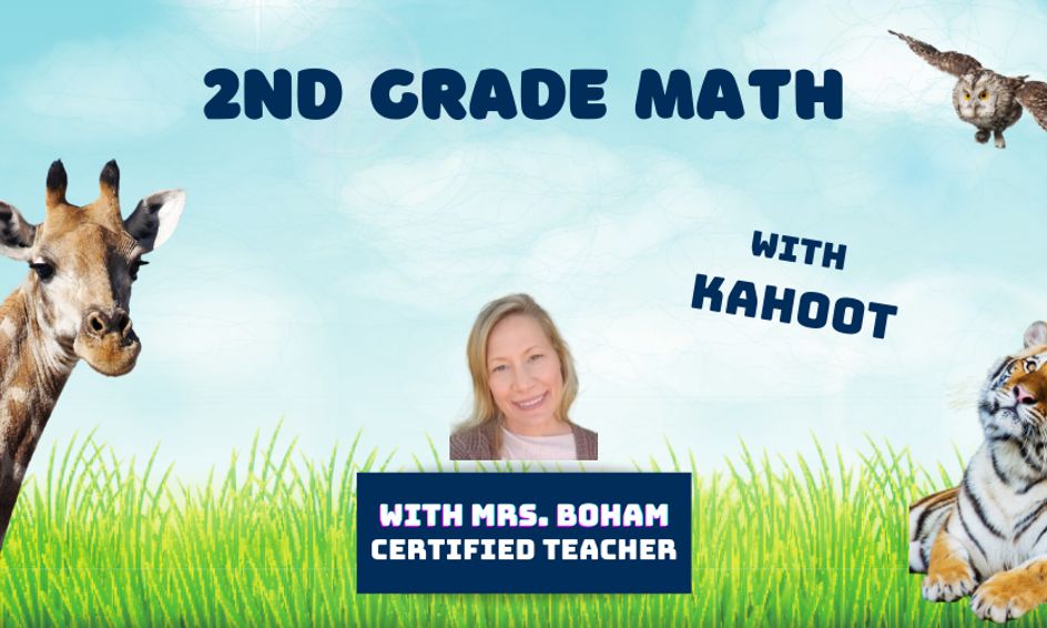 2Nd Grade Math Games For Animal Lovers With Kahoot! | Small Online Class For Ages 6-8 | Outschool