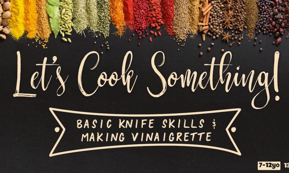 Let S Cook Something Basic Knife Skills Making Vinaigrette