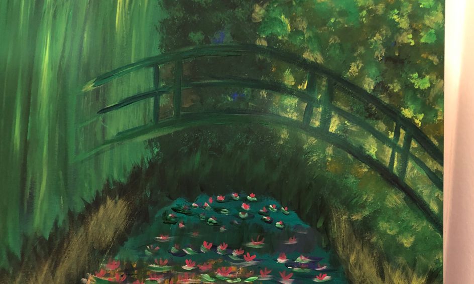 Monet Inspired Japanese Garden Painting Workshop Small Online