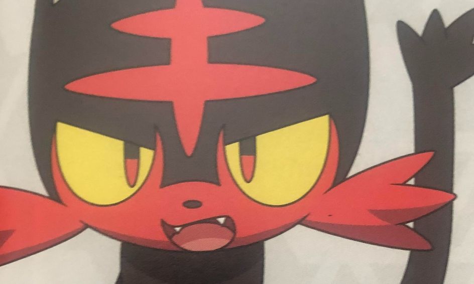 Of litten pictures Pokemon Coloring