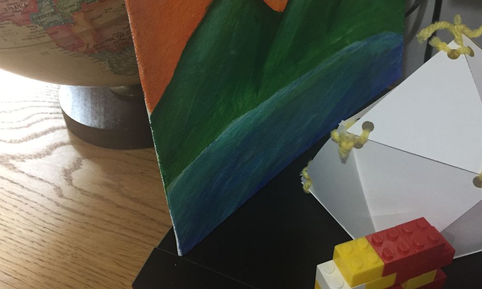 The Where Is Series With Minecraft Legos And Art Rocks