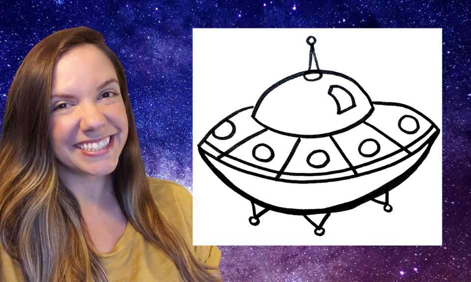 Outer Space Drawing Lesson Create A Spaceship Using Basic Shapes Age 8 13 Small Online Class For Ages 8 13 Outschool,Girl Back View Drawing Reference