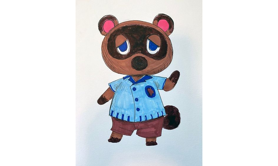pix How To Draw Tom Nook Step By Step let s draw animal crossing tom nook with marker and ink small online class for ages 8 12
