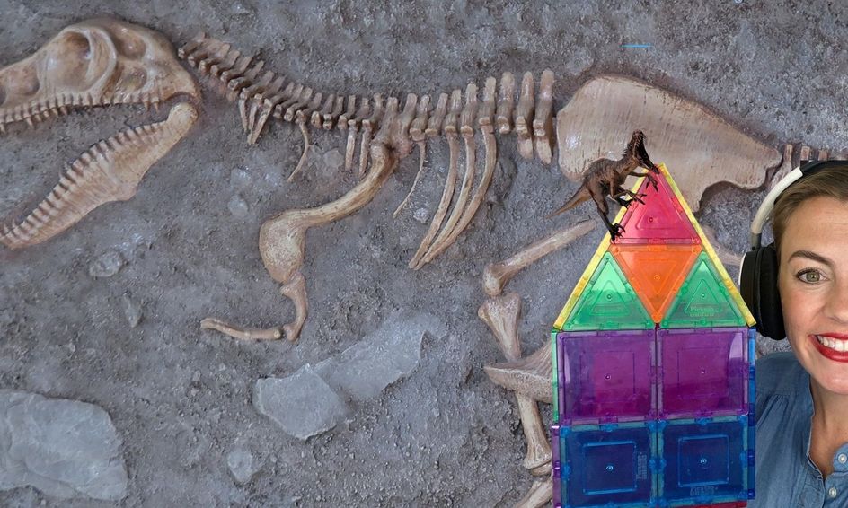 Steam Challenges With Magnetic Tiles Dinosaur Adventures Small Online Class For Ages 4 7 Outschool