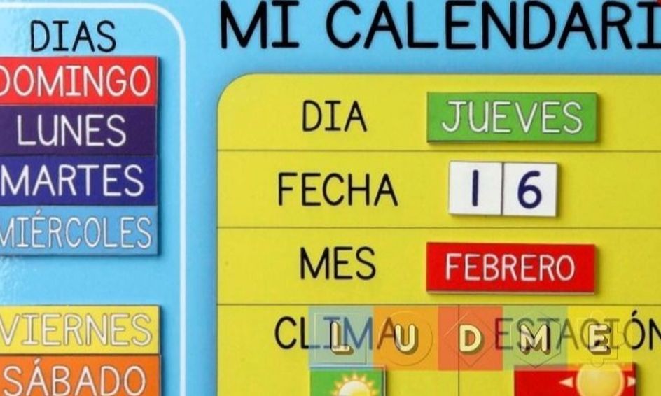 Spanish Calendar Time Small Online Class For Ages 5 8 Outschool