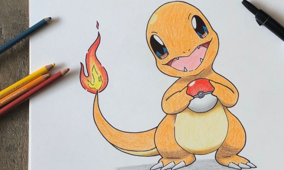 How To Draw Pokemon Charmander Ages 12 17 Small Online Class