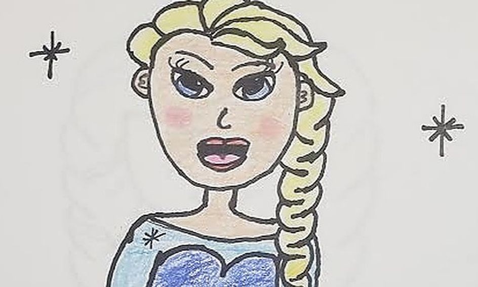 Easy Princess Drawing Of Elsa From Frozen Small Online Class For Ages 6 11 Outschool