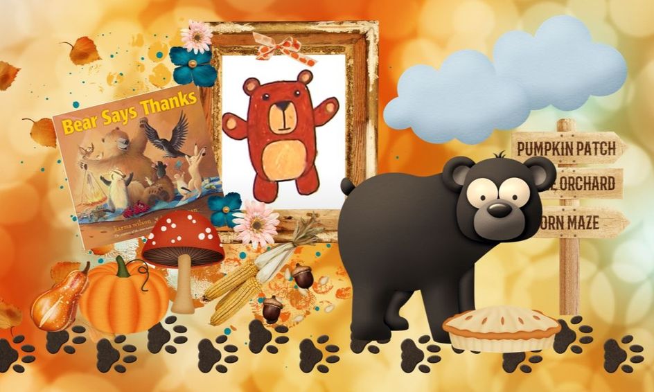 Bear Says Thanks Interactive Read Aloud And Directed Drawing Small Online Class For Ages 5 9 Outschool