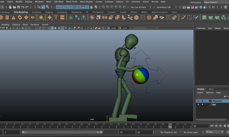 Beginning Modeling Animation With Maya For Upper Elementary