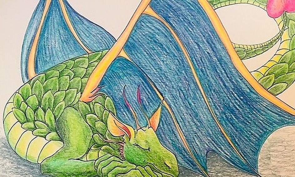 Summer Camp Draw Your Own Pet Dragon Small Online Class For