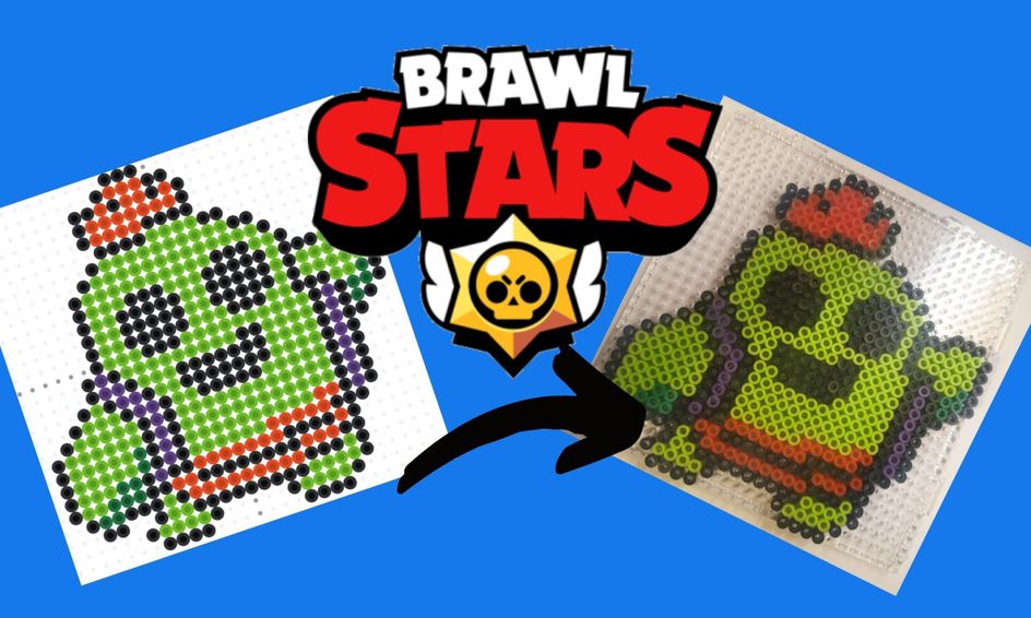 hama beads brawl star