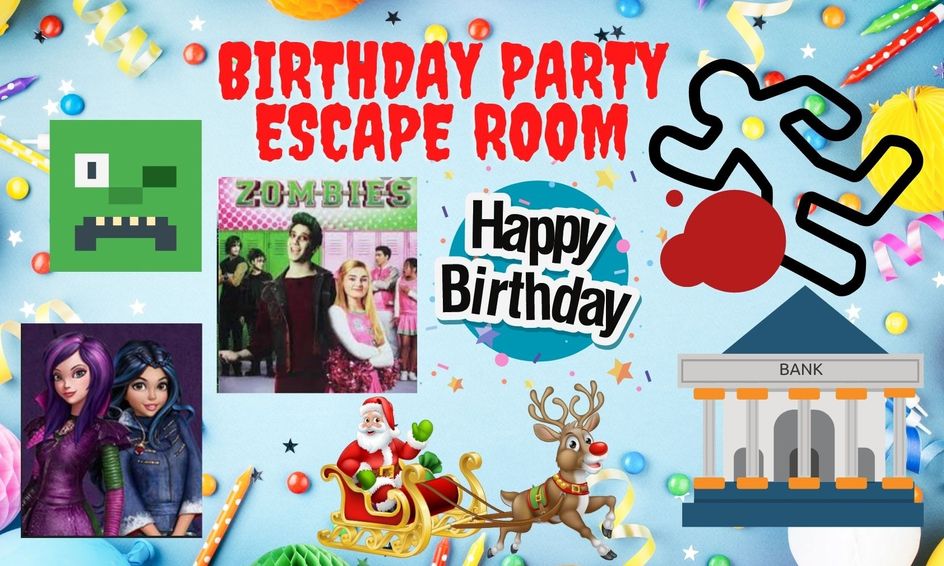 Birthday Party Escape Room Choose Your Adventure Party Small Online Class For Ages 6 11 Outschool - roblox escape the room bank