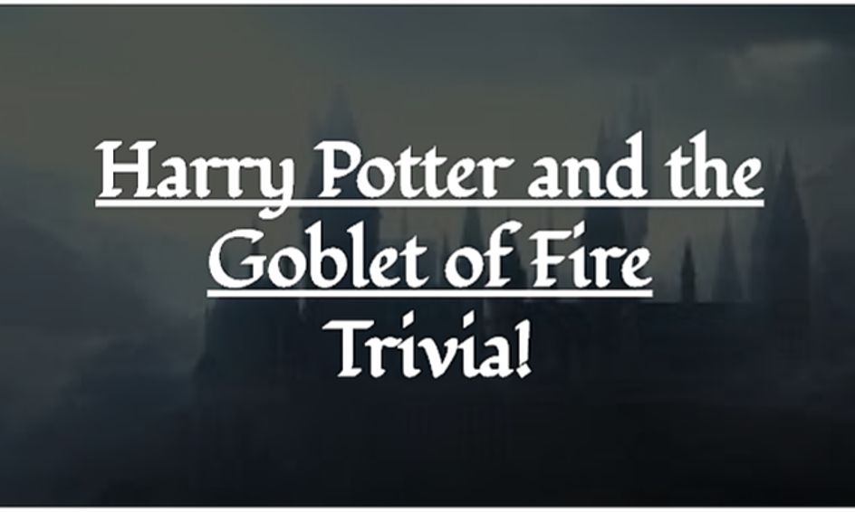 Harry Potter Book 4 Trivia Quiz With Friends Small Online