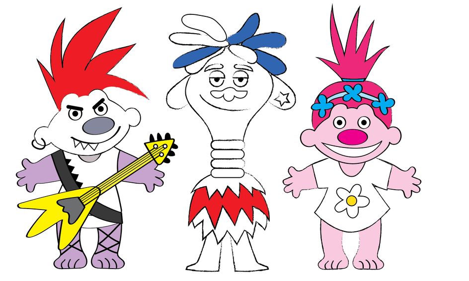 How To Draw Trolls Fashion Troll World Tour Small Online Class