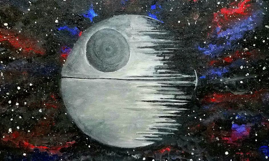 May The 4th Be With You Create A Star Wars Galaxy Painting