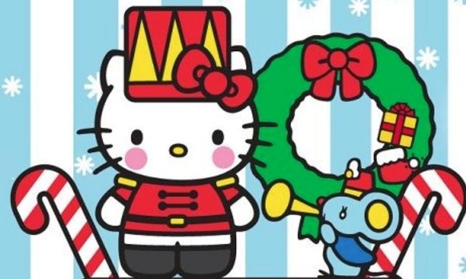 hello kitty nutcracker figurine