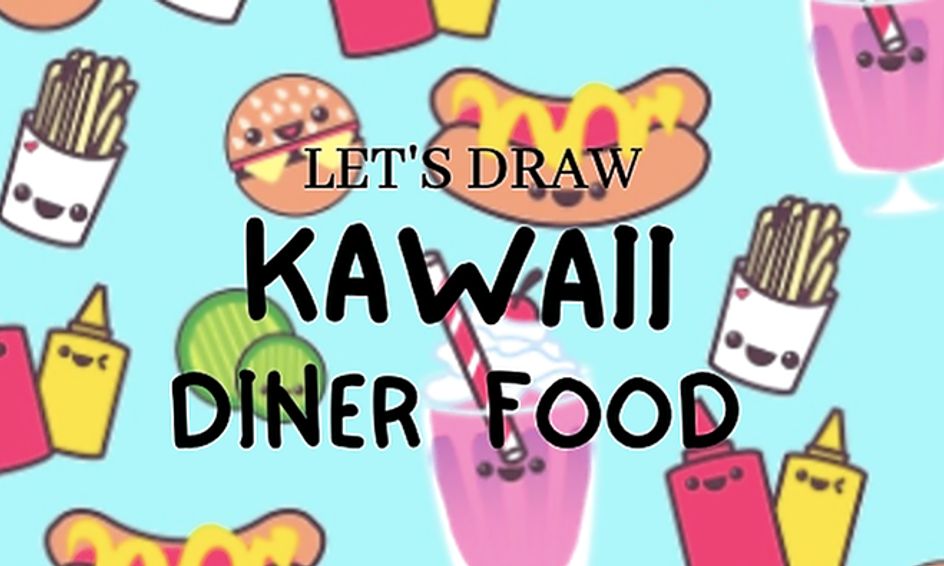 Let S Draw Cute Kawaii Diner Food Small Online Class For Ages 8 13 Outschool