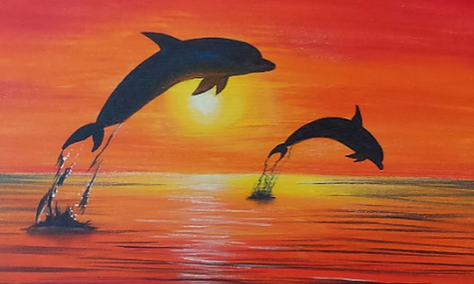 Lets Paint Dolphins At Priscilla S Paint Factory Small Online Class For Ages 8 13 Outschool This painting has been produced using artist grade oil paint on board. lets paint dolphins at priscilla s paint factory small online class for ages 8 13