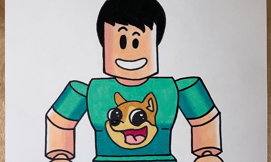 Learn How To Draw Your Own Roblox Character Small Online Class For Ages 6 10 Outschool - justin roblox avatar
