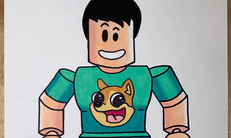 Learn How To Draw Your Own Roblox Character Small Online Class For Ages 6 10 Outschool - roblox character rotate