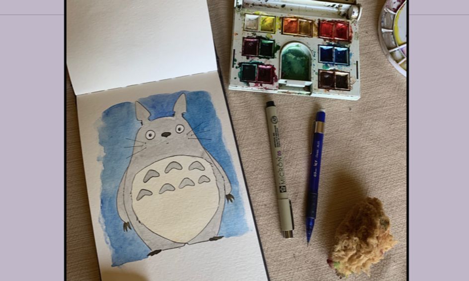 Studio Ghibli Series My Neighbor Totoro Painting Class Of