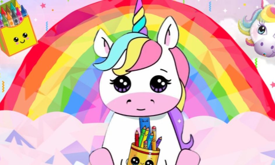 Rainbow Unicorn Art Make A Cute Unicorn Craft And Picture Small