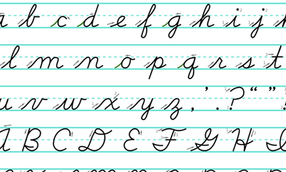 Cursive Camp: Lowercase Letters | Small Online Class for Ages 8-12 ...
