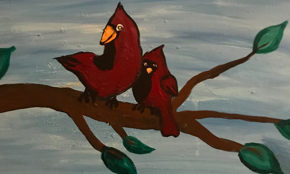 Lets Paint Birds Fun Bird Painting Small Online Class For Ages 7