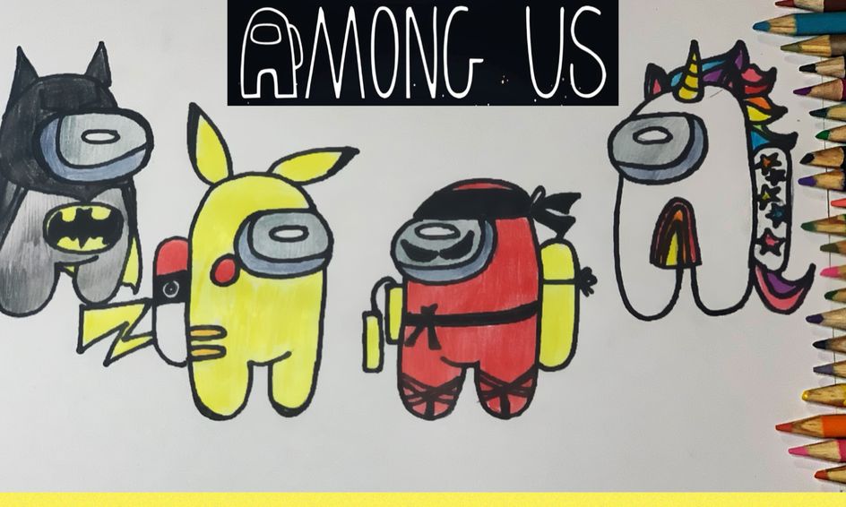Epic Drawing Club How To Draw Among Us Batman Pokemon Ninja Or Unicorn Small Online Class For Ages 7 11 Outschool