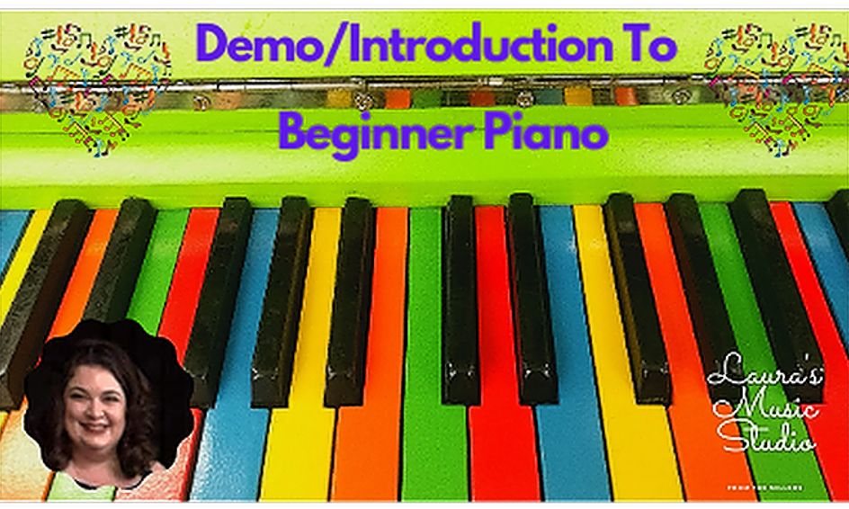 Demo Intro To Beginner Piano Small Online Class For Ages 5 8