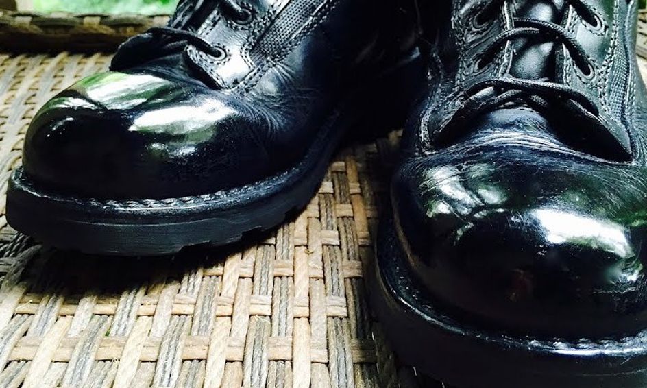 army boot shine