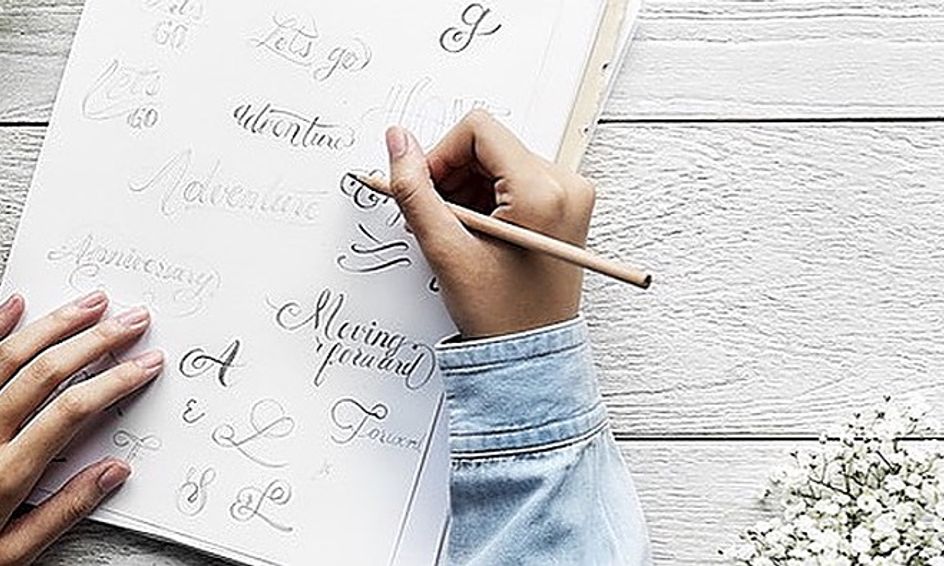 Hand Lettering Flex Class Small Online Class For Ages 11 16