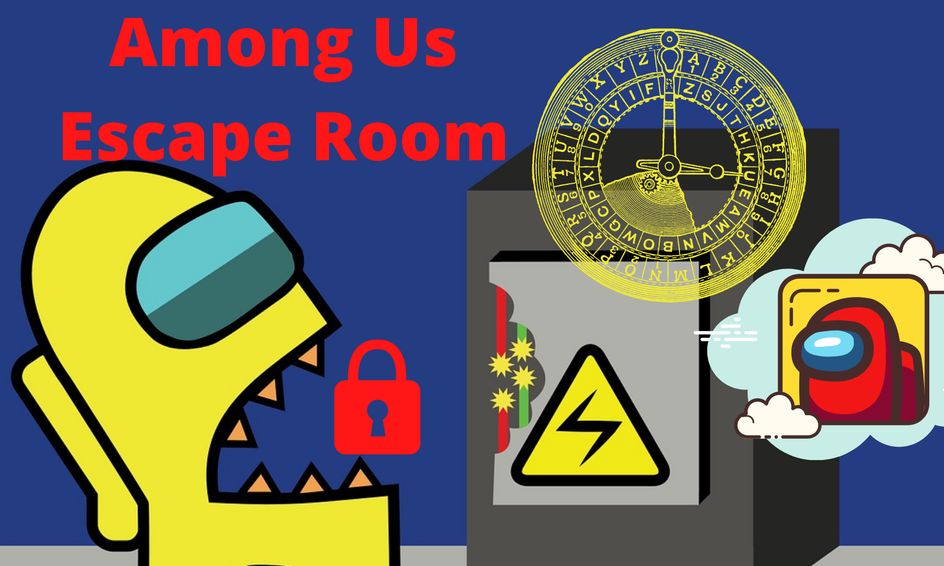 Escape Room Among Us With Ciphers Small Online Class For Ages 8 11 Outschool - escape room intro song roblox