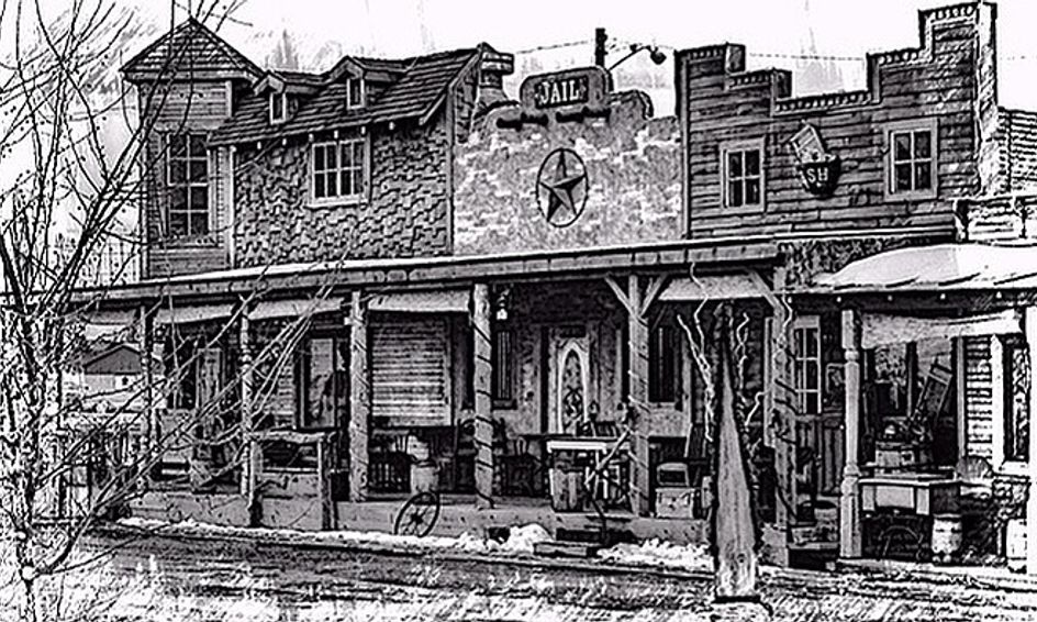 Art Of Pencil Drawing Buildings And Landscape For The Older