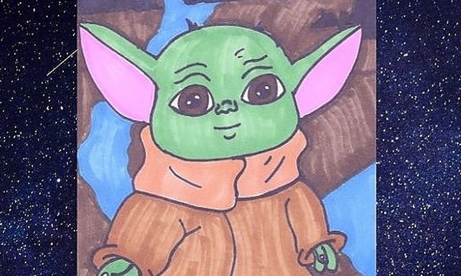 Let S Draw Baby Yoda Step By Step Small Online Class For Ages 7 12 Outschool